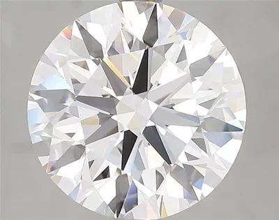 6.75ct F IF Rare Carat Ideal Cut Round Lab Grown Diamond