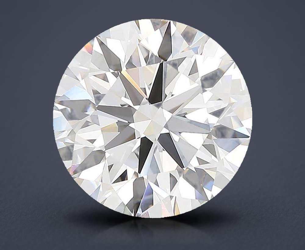 6.75ct F IF Rare Carat Ideal Cut Round Lab Grown Diamond