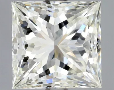 3.02ct J VS2 Excellent Cut Princess Diamond