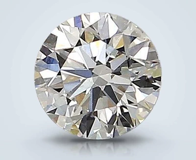 0.50ct I SI2 Rare Carat Ideal Cut Round Diamond