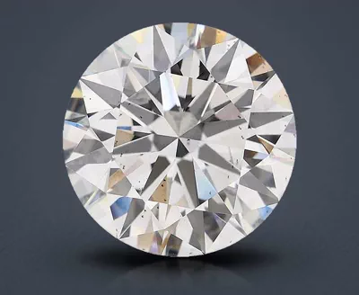5.28ct F SI1 Rare Carat Ideal Cut Round Lab Grown Diamond