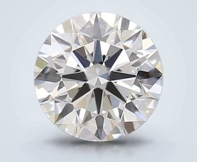 0.53ct D FL Rare Carat Ideal Cut Round Lab Grown Diamond