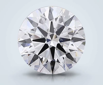 3.06ct E SI1 Rare Carat Ideal Cut Round Lab Grown Diamond