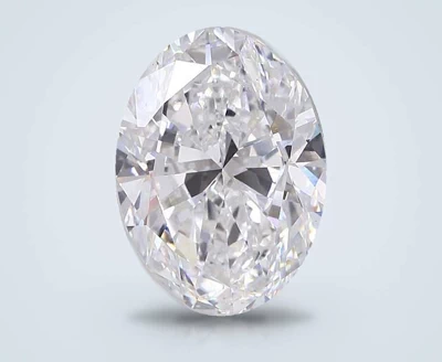 20.04ct E VS1 Rare Carat Ideal Cut Oval Lab Grown Diamond