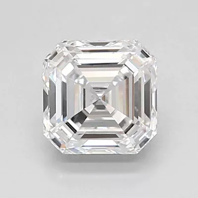 1.02ct D VVS2 Excellent Cut Asscher Lab Grown Diamond