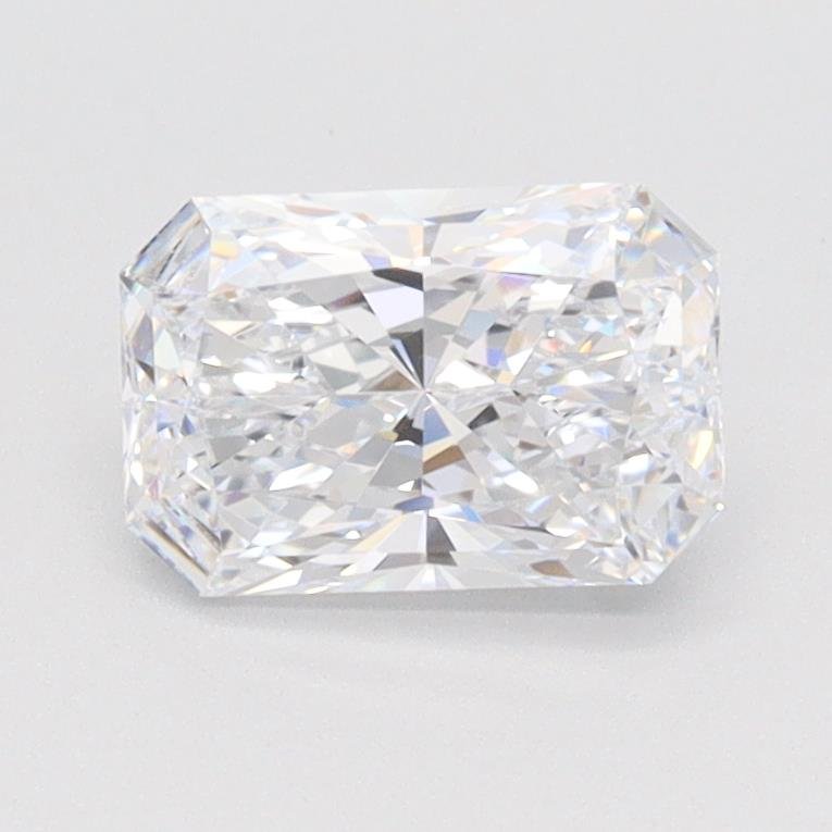 1.06ct D VVS2 Rare Carat Ideal Cut Radiant Lab Grown Diamond