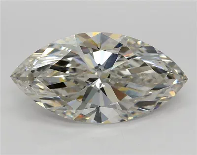 5.00ct G VS1 Rare Carat Ideal Cut Marquise Lab Grown Diamond