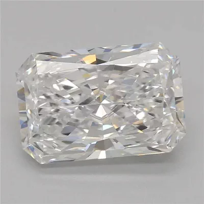 2.03ct E VVS2 Rare Carat Ideal Cut Radiant Lab Grown Diamond