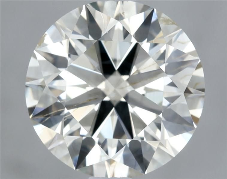 1.72ct J SI2 Rare Carat Ideal Cut Round Diamond
