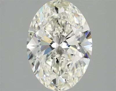 1.97ct H VS2 Rare Carat Ideal Cut Oval Lab Grown Diamond
