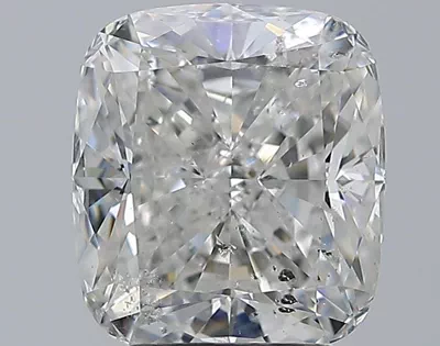 3.10ct G SI2 Rare Carat Ideal Cut Cushion Diamond
