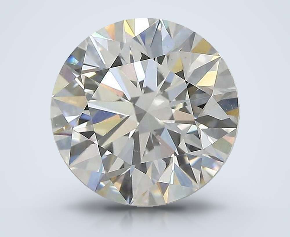 2.59ct E VS1 Rare Carat Ideal Cut Round Lab Grown Diamond