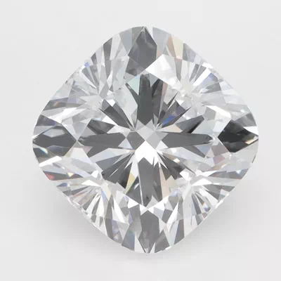 5.05ct D VVS2 Rare Carat Ideal Cut Cushion Lab Grown Diamond