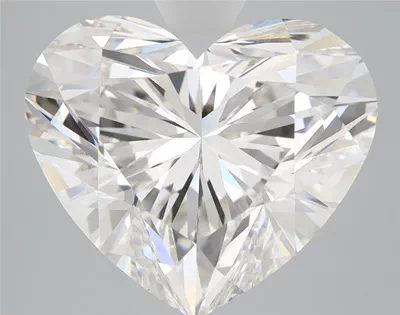 6.19ct G VS1 Rare Carat Ideal Cut Heart Lab Grown Diamond