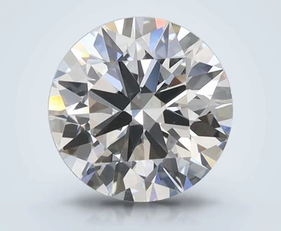 1.70ct D FL Rare Carat Ideal Cut Round Lab Grown Diamond