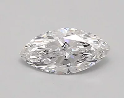 0.50ct D VVS1 Rare Carat Ideal Cut Marquise Lab Grown Diamond
