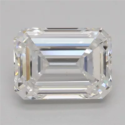 1.29ct E VS1 Rare Carat Ideal Cut Emerald Lab Grown Diamond