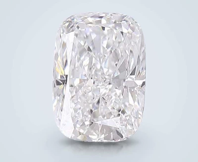 4.11ct E VVS2 Rare Carat Ideal Cut Cushion Lab Grown Diamond