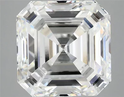 7.04ct E VVS2 Rare Carat Ideal Cut Asscher Lab Grown Diamond