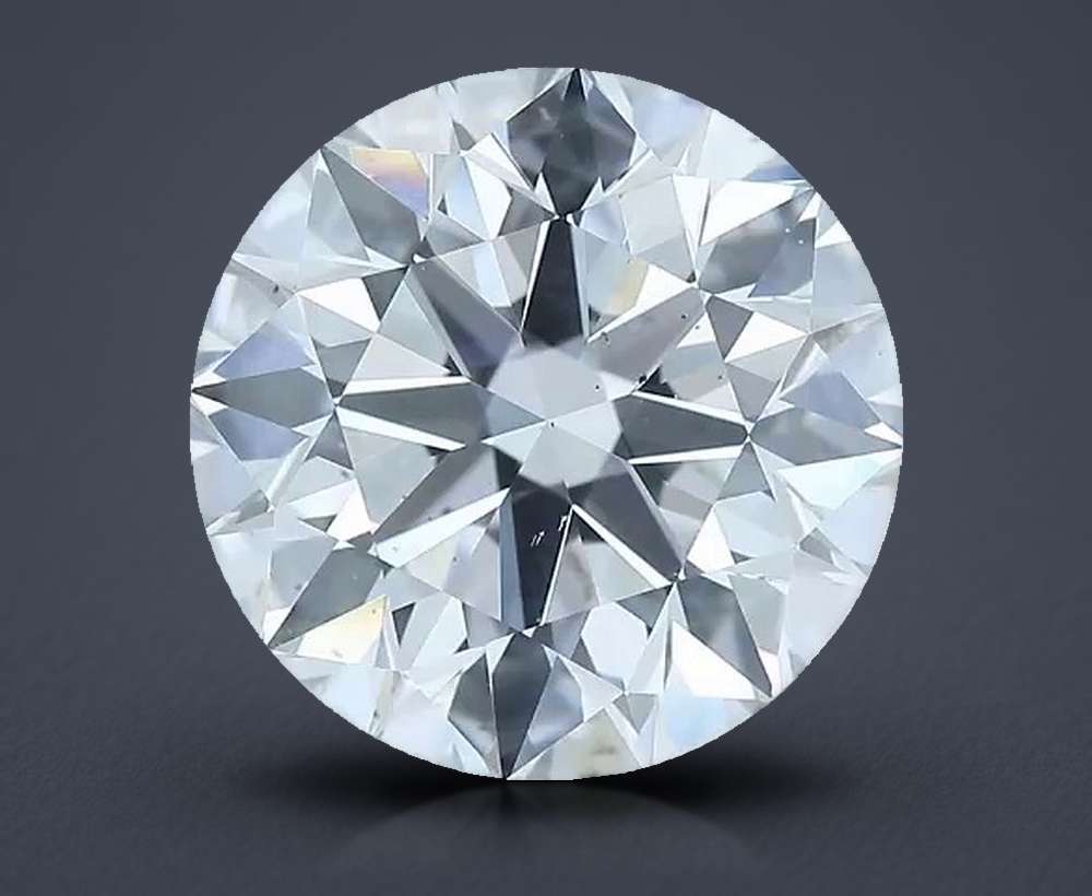 8.05ct D SI2 Rare Carat Ideal Cut Round Diamond