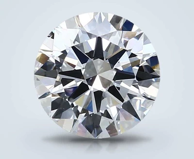 2.51ct D VS1 Excellent Cut Round Lab Grown Diamond