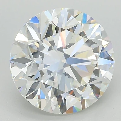 4.02ct H VVS2 Very Good Cut Round Lab Grown Diamond