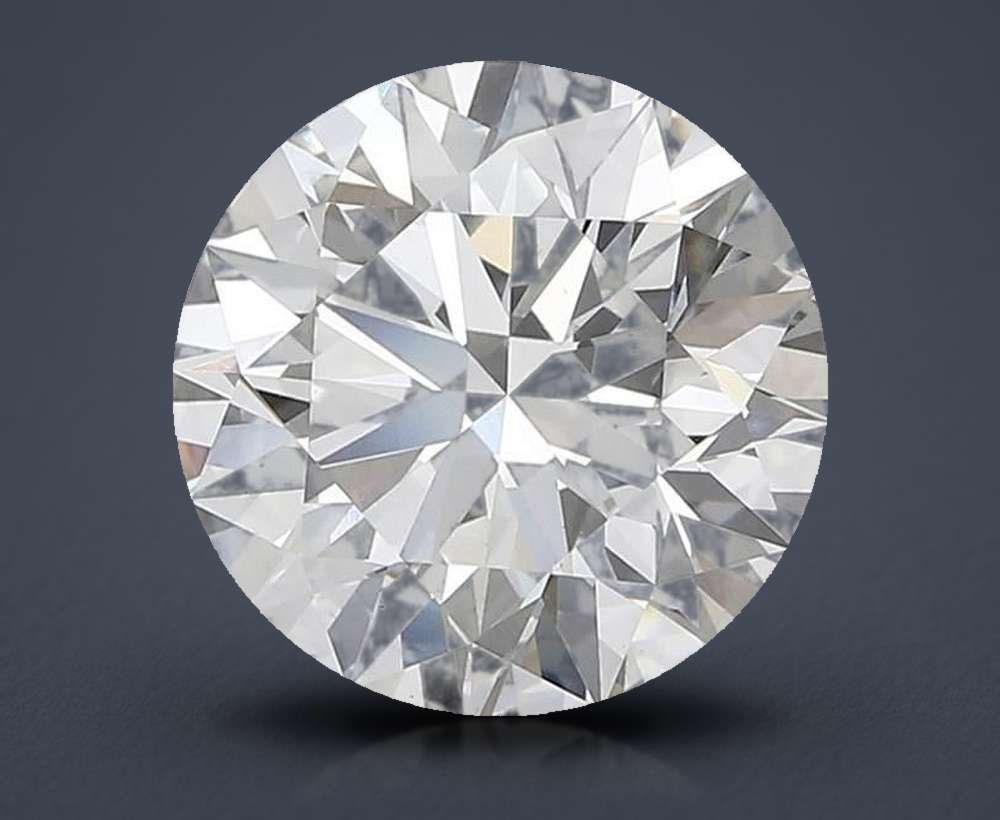 5.38ct H VS1 Rare Carat Ideal Cut Round Lab Grown Diamond