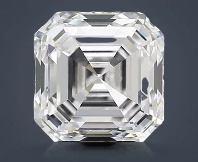 4.01ct D VVS2 Rare Carat Ideal Cut Asscher Lab Grown Diamond