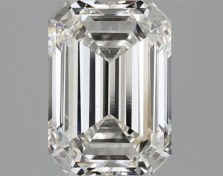 2.58ct H VS1 Rare Carat Ideal Cut Emerald Lab Grown Diamond