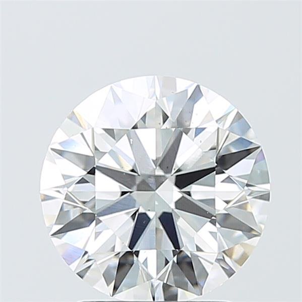 2.38ct D VS2 Rare Carat Ideal Cut Round Lab Grown Diamond