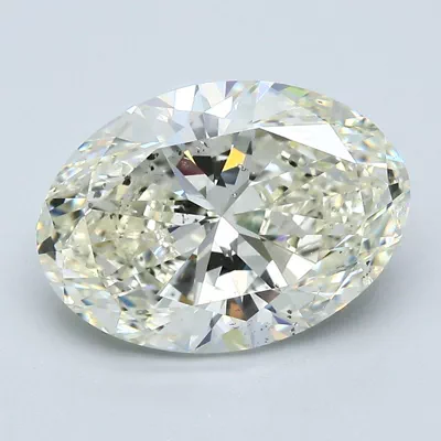 4.01ct K SI2 Very Good Cut Oval Diamond