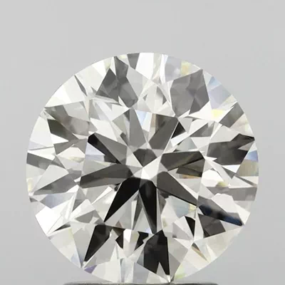 3.21ct J VS1 Rare Carat Ideal Cut Round Lab Grown Diamond