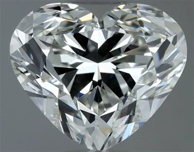 0.92ct H VVS2 Rare Carat Ideal Cut Heart Diamond