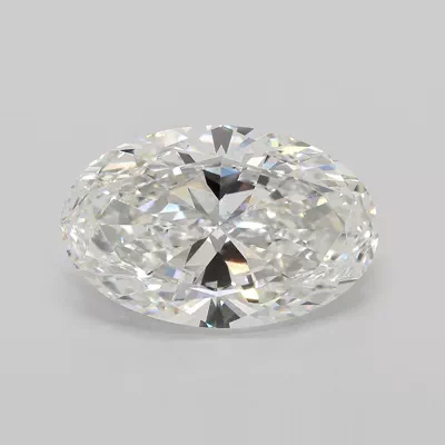 15.06ct F VVS2 Very Good Cut Oval Lab Grown Diamond