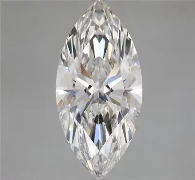 5.88ct F VS2 Rare Carat Ideal Cut Marquise Lab Grown Diamond