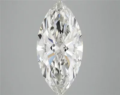 3.55ct H VS2 Rare Carat Ideal Cut Marquise Lab Grown Diamond