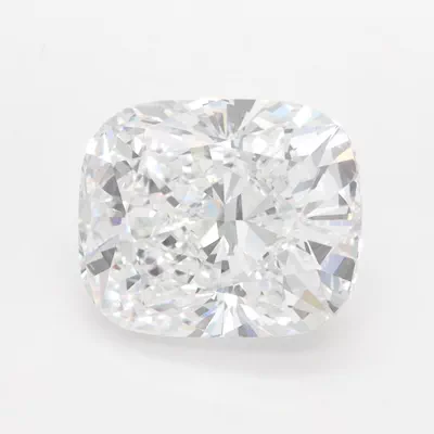 4.01ct D VVS1 Rare Carat Ideal Cut Cushion Lab Grown Diamond