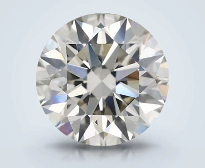 3.13ct I VVS2 Rare Carat Ideal Cut Round Lab Grown Diamond