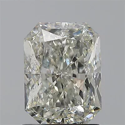 1.50ct J SI1 Very Good Cut Radiant Diamond
