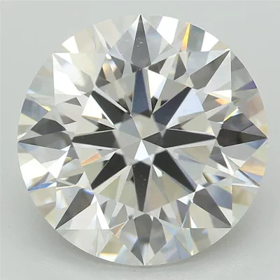 4.03ct F VS1 Rare Carat Ideal Cut Round Lab Grown Diamond