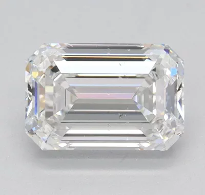 1.06ct E VS2 Rare Carat Ideal Cut Emerald Lab Grown Diamond