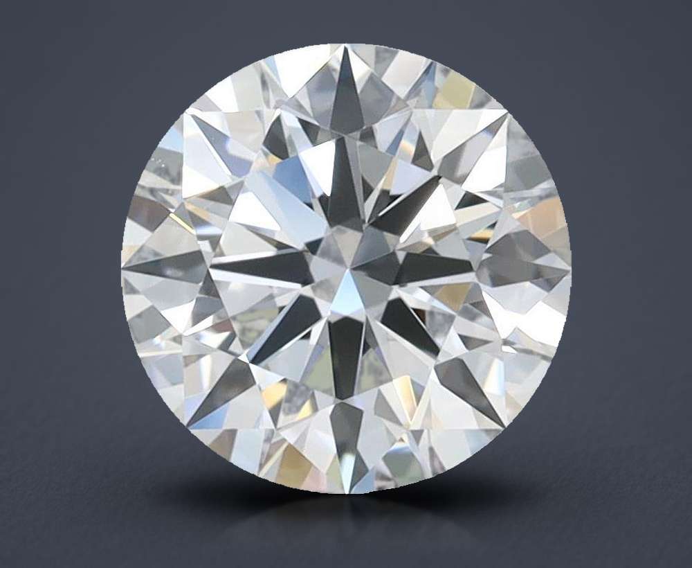 1.35ct D FL Rare Carat Ideal Cut Round Lab Grown Diamond