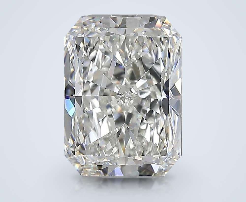 15.39ct G VVS2 Rare Carat Ideal Cut Radiant Lab Grown Diamond
