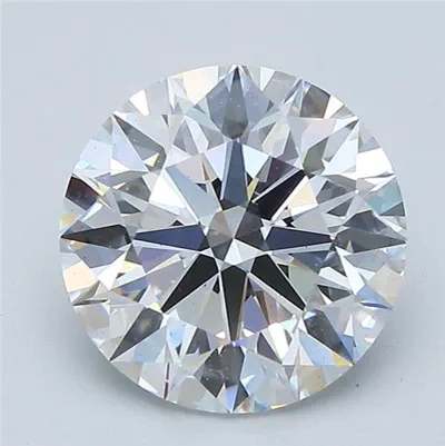 2.59ct E VS2 Rare Carat Ideal Cut Round Lab Grown Diamond