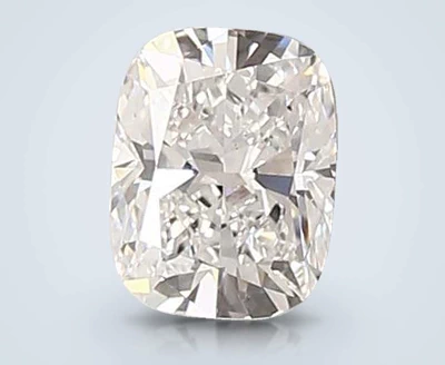 0.91ct D VVS2 Rare Carat Ideal Cut Cushion Lab Grown Diamond