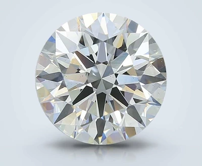 4.03ct D VS2 Rare Carat Ideal Cut Round Lab Grown Diamond