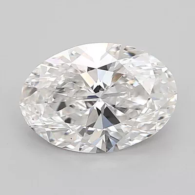 2.01ct F VS1 Rare Carat Ideal Cut Oval Lab Grown Diamond