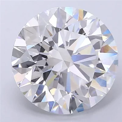 2.92ct E VS2 Excellent Cut Round Lab Grown Diamond
