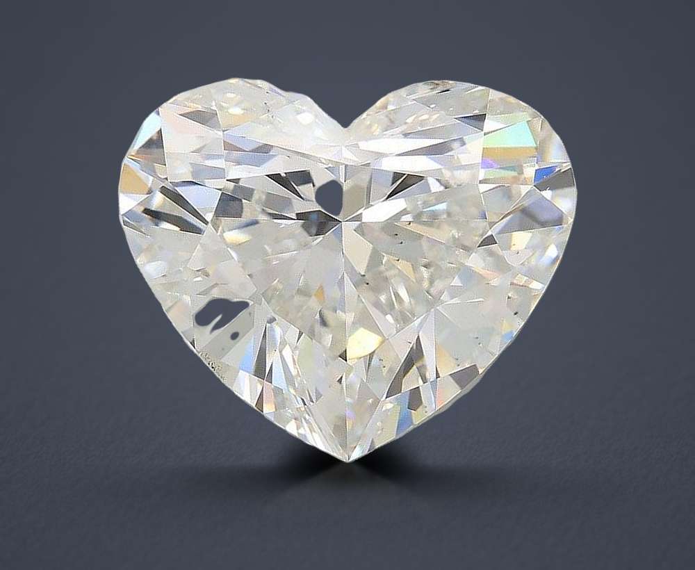 10.03ct F VS2 Excellent Cut Heart Lab Grown Diamond
