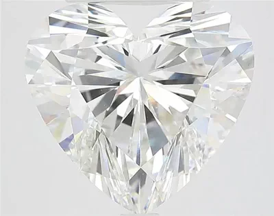 5.59ct F VS1 Rare Carat Ideal Cut Heart Lab Grown Diamond